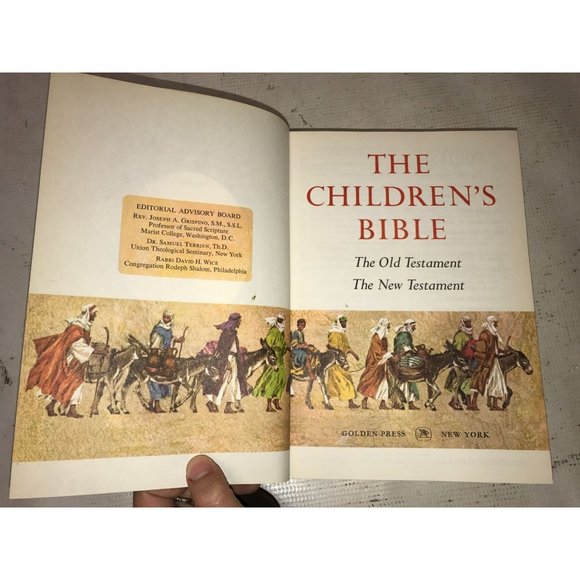 The Children's Bible Vintage Hardcover Book - Picture 6 of 16